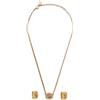Christian Dior Pre-Owned - Set collana e orecchini con strass 1980-1990 - Donna - pietre sintetiche/placcatura in oro - Taglia unica