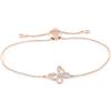 LB Exclusive - Bracciale Butterfly in oro rosa 14 carati con diamanti - Donna - oro rosa 14kt/diamanti - Taglia unica