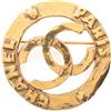 CHANEL Pre-Owned - Spilla Coco Mark 1986-1988 - Donna - placcatura in oro - Taglia unica