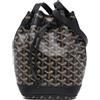 Goyard Pre-Owned - Borsa a secchiello Petit Flot PM in tela Goyardine 2024 - Donna - tessuto/pelle di vitello - Taglia unica - Nero
