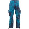 Off-White Pre-Owned - Cargo con fantasia tie dye - Uomo - cotone - 30 - Blu