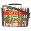 Gucci Pre-Owned - Trousse make up 100 Centennial Music Is Mine in tela 2016-2025 - Donna - pelle di vitello/tela - Taglia unica - Marrone
