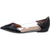 Valentino Garavani Pre-Owned - Ballerine in pelle - Donna - pelle/PVC/pelle/pelle - 40.5 - Nero