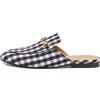 Gucci Pre-Owned - Mules con morsetto 2024 - Donna - pelle/pelle/pelle/tela - 38 - Nero