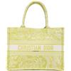 Christian Dior Pre-Owned - Borsa tote Dioriviera Book media in tela con ricamo Toile De Jouy 2021 - Donna - tela - Taglia unica - Verde