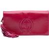 Gucci Pre-Owned - Clutch Soho Disco lucida 2016-2025 - Donna - pelle lucida - Taglia unica - Rosa