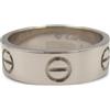Cartier - Anello Love in oro bianco 18 carati anni 2010 - unisex - oro bianco 18kt - 50 - Argento