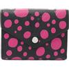 Louis Vuitton Pre-Owned - Portafoglio Victorine Louis Vuitton x Yayoi Kusama 2021 - Donna - pelle di vitello - Taglia unica - Nero