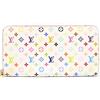 Louis Vuitton Pre-Owned - x Takashi Murakami Portafoglio Zippy 2013 - Donna - PVC/pelle di vitello - Taglia unica - Bianco