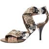 Burberry Pre-Owned - Sandali con borchie 85mm - Donna - pelle/tela/tessuto/pelle - 37 - Toni neutri
