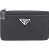 Prada Pre-Owned - Portafoglio in pelle anni 2020 - Donna - Pelle Saffiano - Taglia unica - Nero