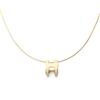 Hermès Pre-Owned - Collana Pop H anni 2000 - Donna - placcatura in oro/smalto - Taglia unica