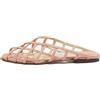 Jimmy Choo Pre-Owned - Sandali Sai con suola piatta - Donna - pelle lucida/pelle/pelle - 36 - Toni neutri