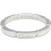 Cartier - Anello Maillon Panthère in oro bianco 18 carati con diamanti anni 2010 - unisex - oro bianco 18kt - 49 - Argento