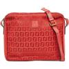 Fendi Pre-Owned - Borsa a tracolla con motivo FF - Donna - pelle sintetica/tela/pelle - Taglia unica - Rosso