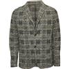 Boggi Milano - Blazer a quadri 2024 - Uomo - lana - L - Grigio