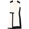 Balenciaga Pre-Owned - Abito bicolore anni 2010 - Donna - rayon - 34 - Toni neutri