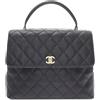CHANEL Pre-Owned - Borsa a mano Caviar Kelly con manico in alto 2000-2002 - Donna - pelle caviar - Taglia unica - Nero