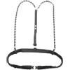 CHANEL Pre-Owned - Cintura a catena Coco Mark in pelle 1986-1988 - Donna - pelle di vitello - 80 - Nero