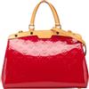 Louis Vuitton Pre-Owned - Borsa a tracolla Brea MM in pelle Vernis con monogramma 2013 - Donna - pelle - Taglia unica - Rosso