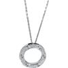 Cartier - Collana Love in oro bianco 18 carati con diamanti - unisex - oro bianco 18kt/diamanti - Taglia unica - Argento