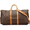Louis Vuitton Pre-Owned - Borsa da viaggio Keepall Bandouliere 60 in tela con monogramma 1987 - unisex - tela/pelle - Taglia unica - Marrone