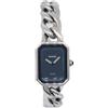 CHANEL Pre-Owned - Première XL 26mm Pre-owned 1990-2000 - Donna - acciaio inossidabile - Taglia unica - Blu