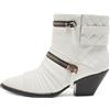 Giuseppe Zanotti Vintage - Stivaletti con zip - Donna - pelle/pelle/pelle/gomma - 39 - Bianco