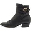 Gucci Pre-Owned - Stivaletti in pelle - Donna - pelle/pelle/pelle - 36.5 - Nero