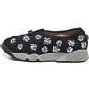 Christian Dior Pre-Owned - Sneakers Fusion - Donna - rete (mesh)/pelle di vitello/rete (mesh)/gomma - 39 - Nero