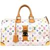 Louis Vuitton Pre-Owned - x Takashi Murakami Borsa a mano Speedy 40 2011 - unisex - pelle/tela - Taglia unica - Bianco