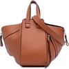 Loewe Pre-Owned - Borsa a tracolla Hammock piccola in pelle 2018 - Donna - pelle di vitello - Taglia unica - Marrone