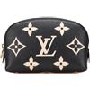 Louis Vuitton Pre-Owned - Trousse make up Giant bicolore in pelle Empreinte con monogramma 2021-2024 - Donna - pelle - Taglia unica - Nero
