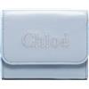 Chloé Pre-Owned - Portafoglio Sense in pelle con logo 2023 - Donna - pelle - Taglia unica - Blu