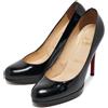 Christian Louboutin Pre-Owned - Pumps in pelle verniciata - Donna - pelle lucida/pelle/pelle/gomma - 37 - Nero