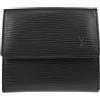 Louis Vuitton Pre-Owned - Portafoglio tri-fold 2005 - unisex - pelle - Taglia unica - Nero