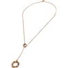 Cartier - Collana Trinity in oro bianco 18 carati - unisex - oro bianco 18kt/diamanti/oro rosa 18kt/oro giallo 18kt - Taglia unica