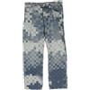 Louis Vuitton Pre-Owned - Jeans Damier anni 2020 - Uomo - cotone - 36 - Blu