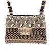CHANEL Pre-Owned - Collana con pendente borsa Classic Flap 2021 - Donna - pelle di vitello/placcatura in oro - Taglia unica