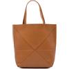 Loewe Pre-Owned - Borsa tote Shiny Puzzle Fold media in pelle di vitello lucida 2023 - unisex - pelle di vitello - Taglia unica - Marrone