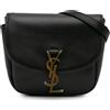 Saint Laurent Pre-Owned - Borsa a tracolla Kaia piccola in pelle con monogramma 2020 - Donna - pelle di vitello - Taglia unica - Nero