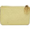 Louis Vuitton Pre-Owned - Portacarte Romy - Donna - pelle di vitello - Taglia unica - Giallo