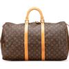 Louis Vuitton Pre-Owned - Borsa da viaggio Keepall 50 con monogramma 1990 - unisex - pelle/tela - Taglia unica - Marrone