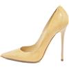 Jimmy Choo Pre-Owned - Pumps a punta 12mm - Donna - pelle lucida/pelle/pelle/gomma - 37 - Toni neutri