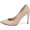 Valentino Garavani Pre-Owned - Pumps Rockstud con decorazione 100mm - Donna - pelle/pelle/pelle - 37.5 - Rosa