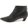 Christian Dior Pre-Owned - Stivali a punta in pelle - Donna - pelle/pelle/pelle - 38 - Nero