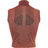 Prada Pre-Owned - Canotta in maglia con motivo geometrico - Donna - elastam/poliestere/poliammide - S - Arancione