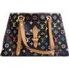 Louis Vuitton Pre-Owned - Borsa tote Aurelia MM con monogramma 2006 - Donna - tela/pelle - Taglia unica - Nero