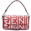 Fendi Pre-Owned - Borsa a tracolla Baguette Marc Jacobs Nappa Vitello King con logo Phone Baguette 2010-2025 - Donna - nappa - Taglia unica - Rosso
