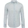 Louis Vuitton Pre-Owned - Camicia con motivo geometrico - Uomo - cotone - S - Blu